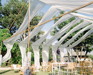 Gold Tent Structure