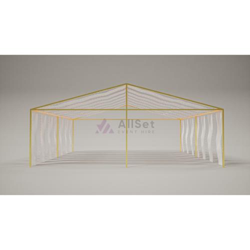 Gold Tent Structure