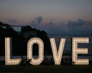 Giant Love Marquee Letter